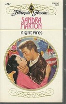 Marton, Sandra - Night Fires - Harlequin Presents - # 1347 - £2.40 GBP