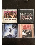 Lot Of 4 Hard Rock CD Scream by Ozzy Osbourne Kiss Warrant Lynyrd Skynyrd - $24.18 CAD