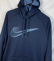 Nike Hoodie Sweatshirt Dri Fit Swoosh Logo Pullover Athletic Hood Mens XL - £31.34 GBP