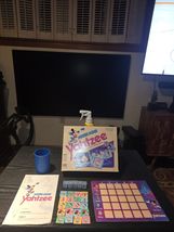 Mickey Mouse Yahtzee Game COMPLETE Milton Bradley 1988 Disney Minnie Junior - $15.50