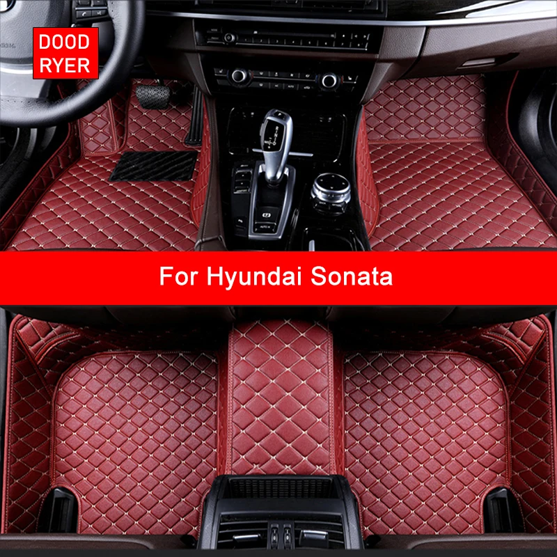 DOODRYER Custom Car Floor Mats For Hyundai Sonata Auto Accessories Foot Carpet - £62.00 GBP