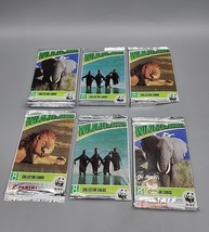 Wildlife in Danger Collector Cards WWF 6 Sealed Card Packs Lion Penguin ... - £8.20 GBP