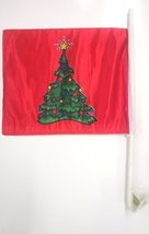 Car Flag (Christmas Tree) - $25.00
