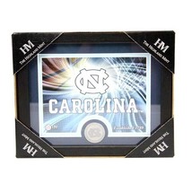 NCAA North Carolina Tar Heels Merch Highland Mint Plaque Photo Frame Minted Coin - £21.69 GBP