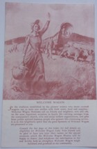 Vintage Welcome Wagon Business Brochure Fremont MI  - £1.58 GBP