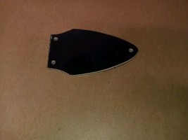 5 Ply Black/cream Vinyl Flying V Style Truss Rod Cover - £4.56 GBP