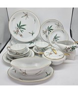Noritake Canton Dinnerware Set And Hostess Set 1950&#39;s Vintage 15-Pc Lot - $3,675.53 MXN