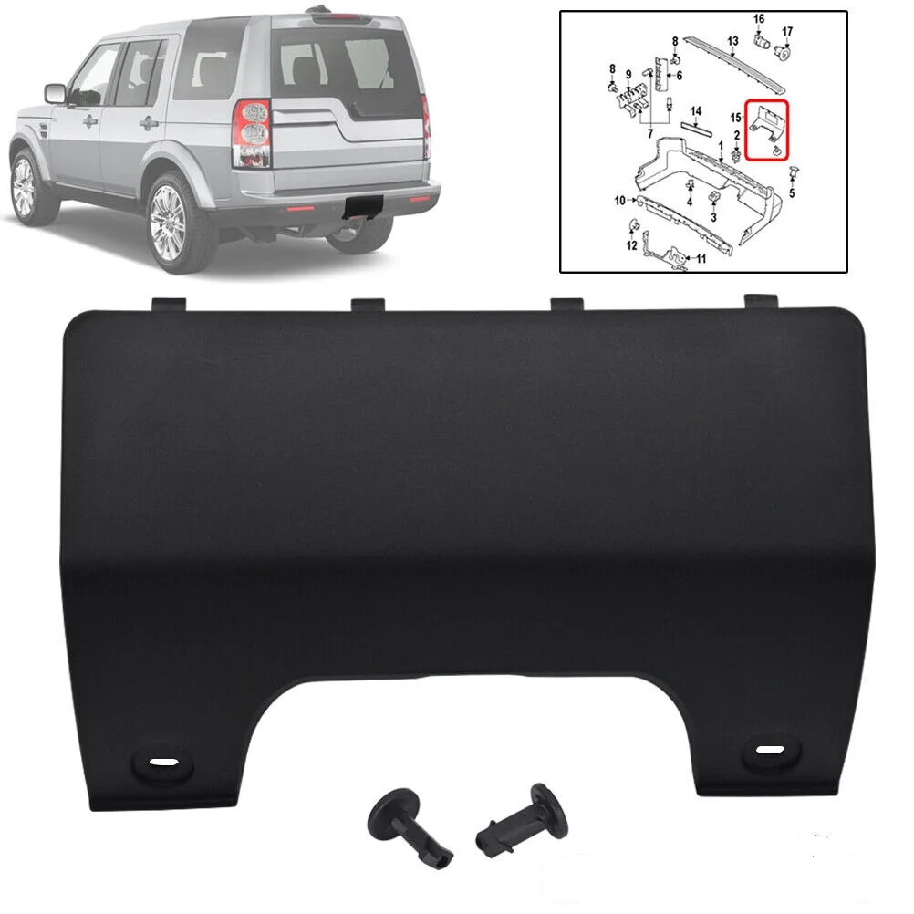 For Land Rover Discovery 3&amp;4 Rear Bumper Towing Cover Trim And Clips - - £14.02 GBP