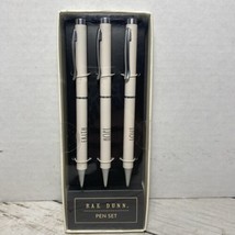 Rae Dunn 3 Ballpoint Pen Set, -FAITH- HOPE- LOVE- Metal New - $19.79