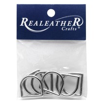 Realeather D-Ring 3/4&quot; 6/Pkg-Nickel BHD07506 - $10.41