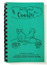 Paws for Good Cookin&#39; by Cherokee County Humane Society ( 2002, Spiral Bound) - £9.43 GBP