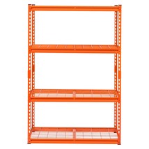 Storage Shelves 4 Tier Adjustable Heavy Duty Garage Shelving Units 2400 lbs - $2,725.70 MXN