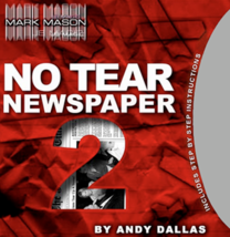 No Tear Newspaper 2 (Gimmick and Online Instructions) by Andy Dallas - T... - $27.67