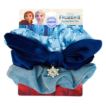Disney Store x Claire’s Frozen Elsa Hair Scrunchies - Blue, 3 Pack - $69.99