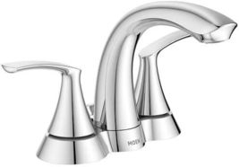 Moen WS-84550 Darcy Two-Handle Centerset Bath Faucet - Chrome - £35.96 GBP