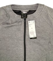 Adidas Women’s Cropped Track Jacket Gray Size S NWT Full Zip New with Tags image 3