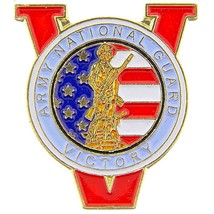 U.S. Army National Guard Victory Pin 1&quot; - £7.87 GBP