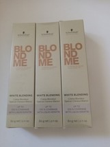 Schwarzkopf BLONDME White  Blending Cream, 2.11 oz Sand 3pack lot of 3 - $27.35