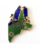 1980s Monroe Maine Lions Club State Pin Enamel Filled Fraternal Vintage ... - €17,15 EUR