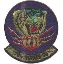 Usaf Air Force 79TH Fighter Squadron Shaw Afb Subdued Embroidered Jacket Patch - £27.96 GBP