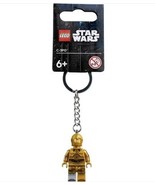 Lego Minifigure Star Wars C-3PO Keychain 854313 - $373.69 MXN
