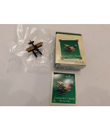 Hallmark Keepsake Curiss R3C-2 Racer Mini Miniature Airplane Christmas O... - $34.64