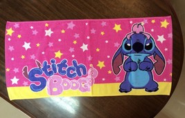 Disney Stitch, Boogoo Slee Star style hand towel soft touch .limited NEW - £10.22 GBP