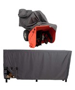 Two-Stage Snow Thrower Cover and Firewood Log Rack Cover Bundle - Heavy ... - €279,13 EUR