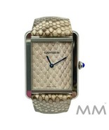 Pre-Owned Cartier Tank Solo 27mm Stainless Steel Watch W5200021 Python - €3.320,50 EUR