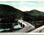 Deerfield River Bridge Mohawk Trail Massachusetts MA UNP Unused WB Postc... - $2.63