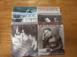 Everton&#39;s Genealogical Helper Magazines 1992 Six Magazines - £7.84 GBP