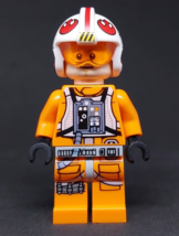 Lego Star War Luke Skywalker Minifigure Helmet 75218 X-Wing Starfighter sw0952 - £26.82 GBP