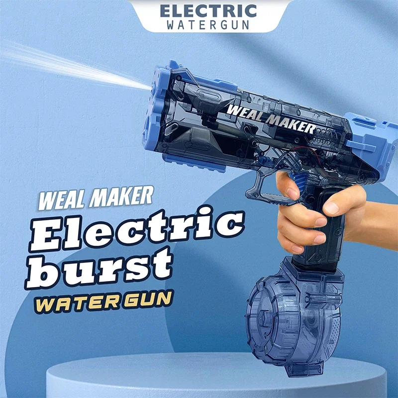 New Summer Ice Burst Electric Water Gun With Continuous Firing Automatic - £42.97 GBP+