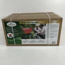 Landscapers Select 80lb Push Spreader 12&#39; Throw 977-0587 Red - £62.92 GBP