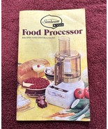 Vtg 1978 Sunbeam Vista Food Processor Recipes And Instructions Orig Booklet - $7.91