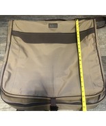 Heavy Duty Carry On Tan Colored Beige Nylon Garment Bag - €37,75 EUR