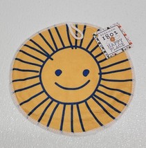 BEEKMAN 1802 Happy Place Sunny Smile Microfiber Cleaning Cloth / Mitt NWT - £10.07 GBP