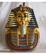 Gold Mask Tutankhamun IDENTICAL Replica Reproduction Egyptian Pharaoh King Tut - $3,950.10