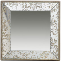 Antique-Look Frameless Wall Mirror/Tray - £91.46 GBP