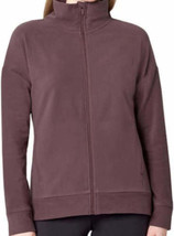 Mondetta Womens Cozy Full Zip Jacket,Size Small,Berry Flint - £92.79 GBP