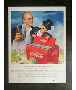 Vintage 1950 Coca-Cola Edgar Bergen Charlie McCarthy Full Page Original ... - £5.22 GBP
