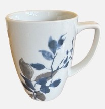 Corelle Blue &amp; Gray on White Kyoto Night Japanese Garden 12 Oz Mugs - £7.72 GBP