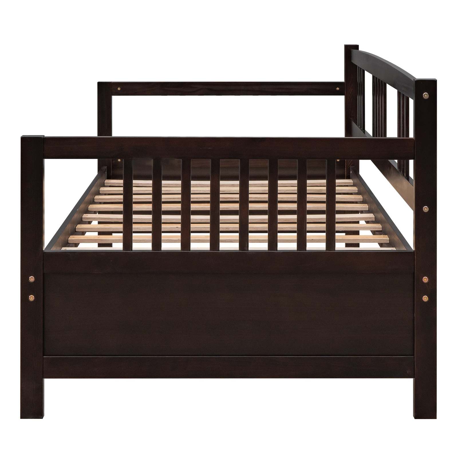 Modern Solid Wood Daybed - Twin Multifunctional, Espresso Finish Item image 9