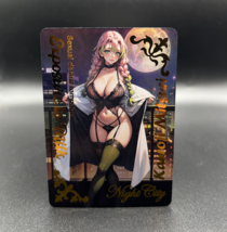 Mitsuri Kanroji Waifu Lewd Demon Slayer Custom Goddess Story Card Rare B... - $14.84