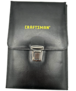 VTG Craftsman black leather 10.75 x 7.25 inch case, no tools included - $461.14 MXN