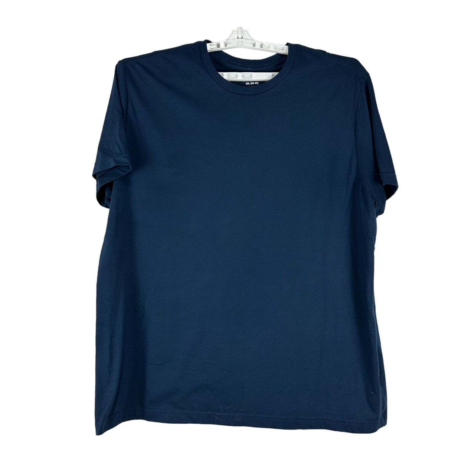 George Men&#39;s Crew Neck Short Sleeved T-Shirt Size 2XL Blue - $13.10