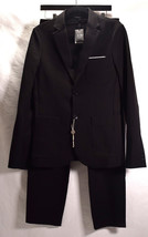 Armani Exchange Mens Suit Black Blazse Pants Set S - £194.62 GBP