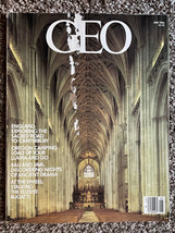 GEO Magazine May 1984 England Canterbury Cathedral Bali Java Oregon Bugatti - £3.93 GBP