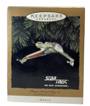 Star Trek 1994 Hallmark Keepsake Christmas Ornament Klingon Bird of Prey Lighted - £11.04 GBP