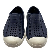 Native Jefferson Kids Rubber Shoes Size C7 Blue &amp; White - $17.28